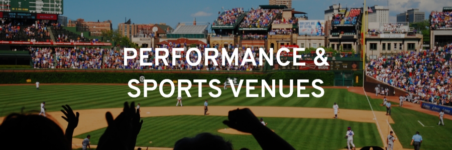 Performance & Sports Venues Experience Page Button