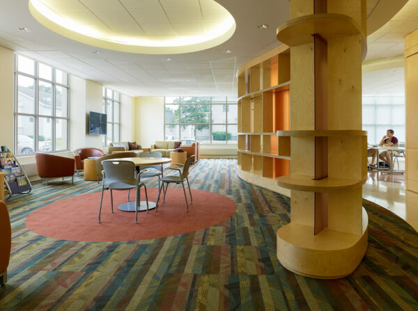 Chez Student Center for Wounded Veterans lobby.