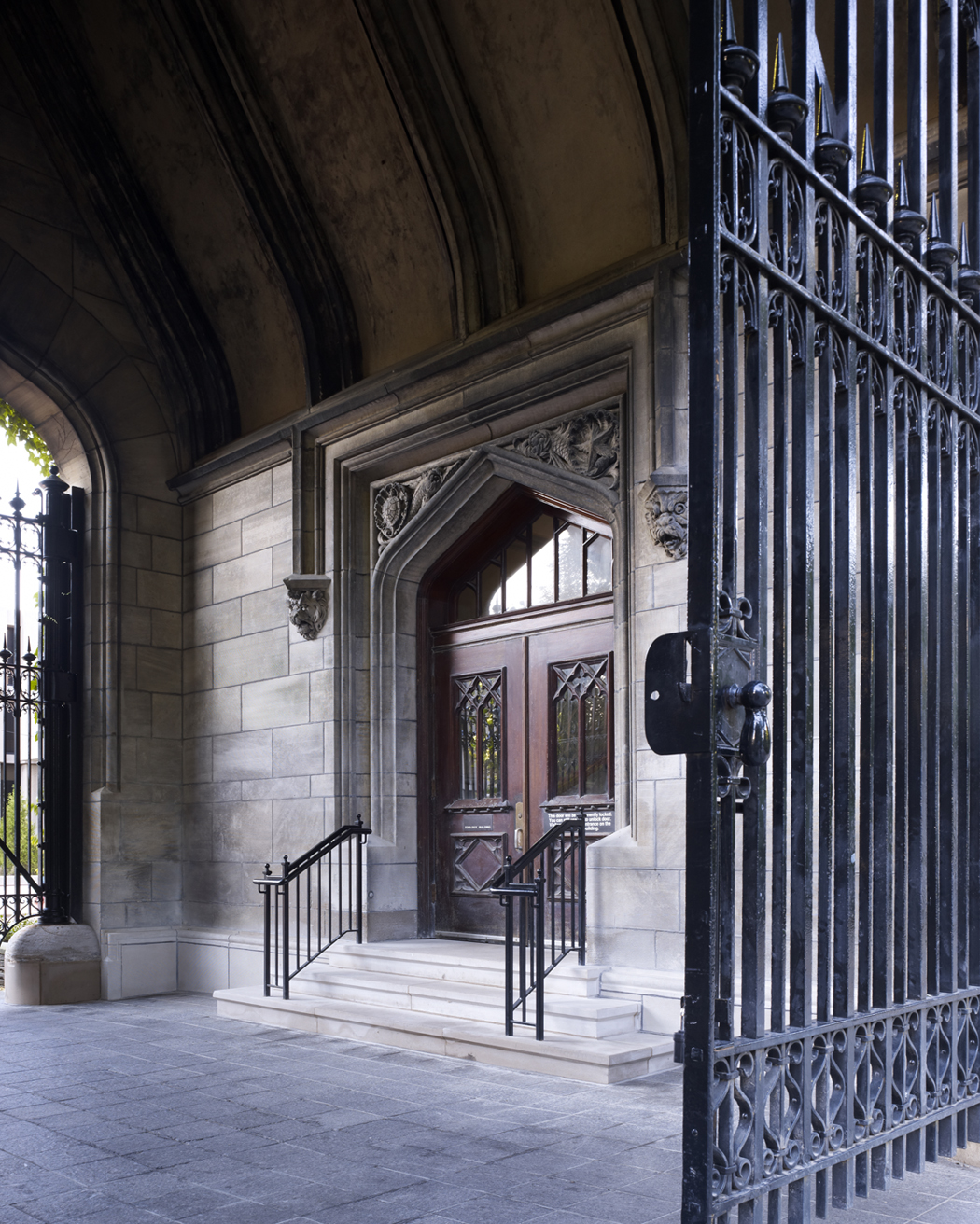 Cobb Gate closeup, looking North.