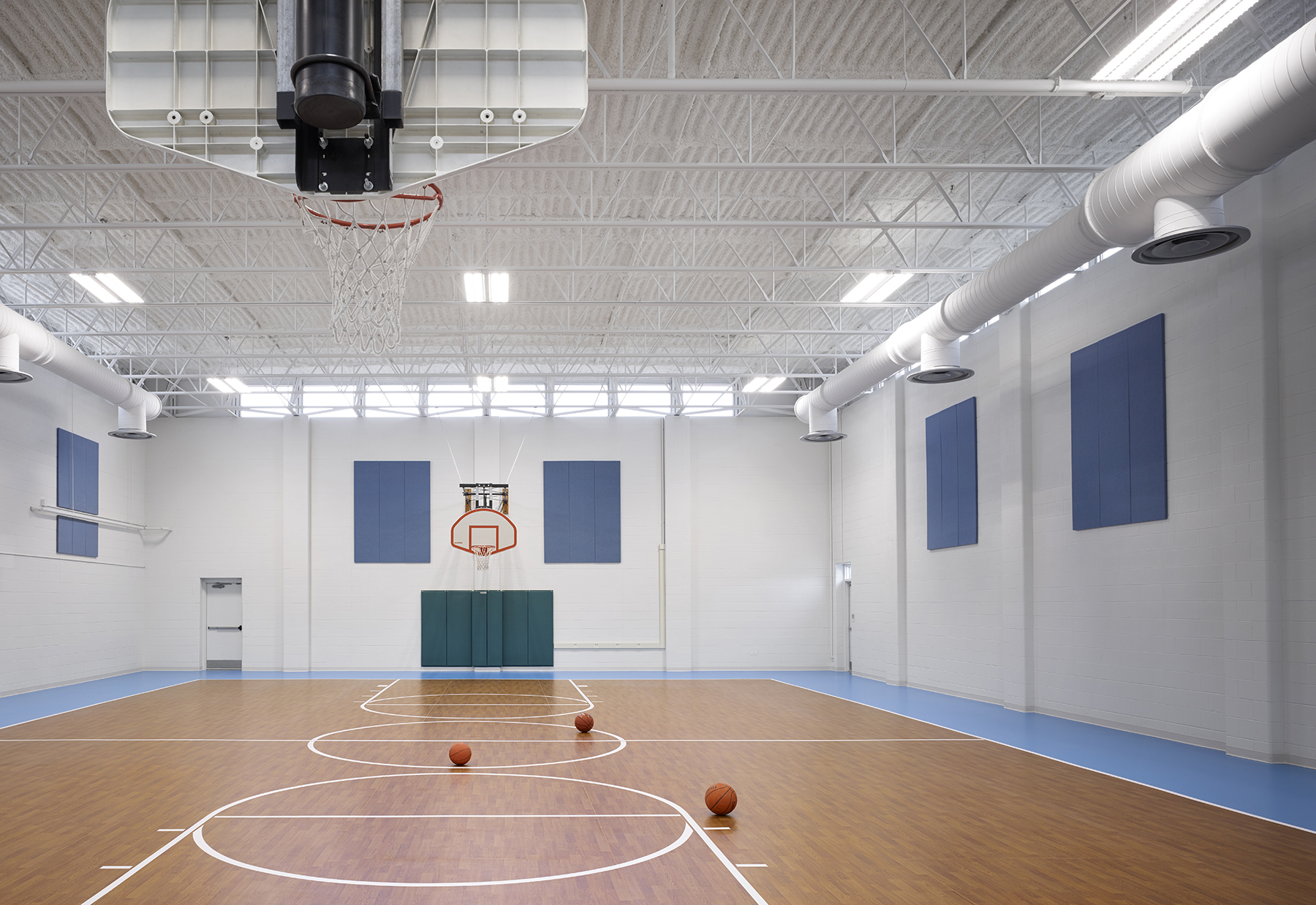 Basketball court at Center for Enriched Living