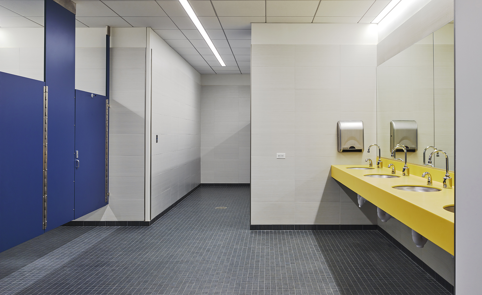 Toilet room at Center for Enriched Living