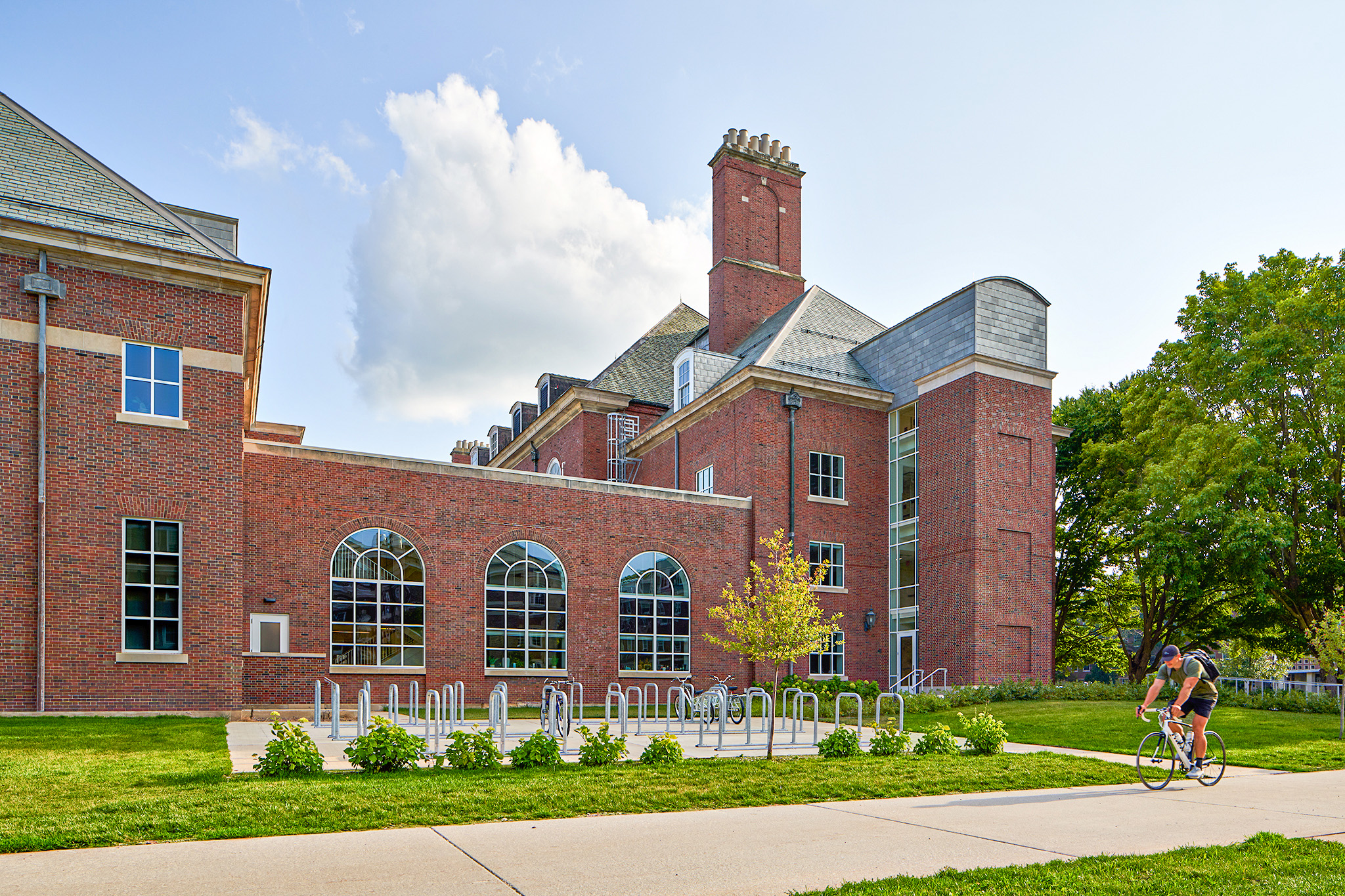 Freer Hall exterior view