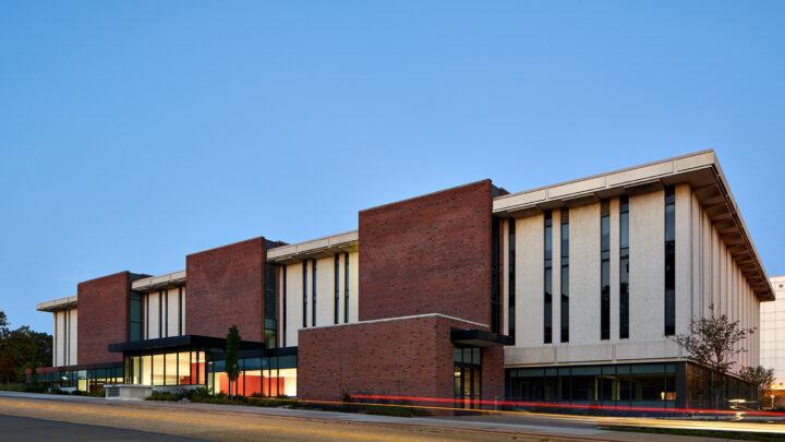 Julian Hall exterior view.