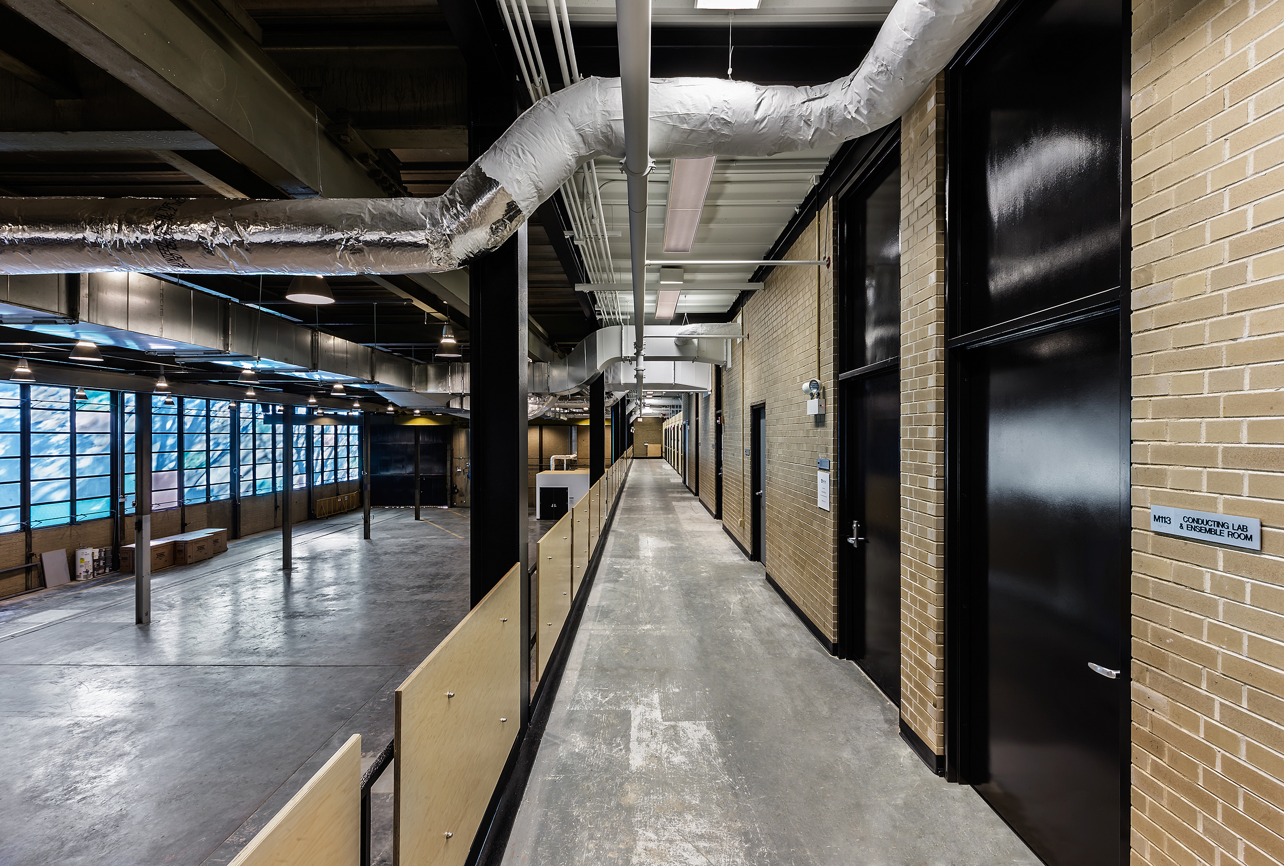 Hallway at VanderCook College of Music.