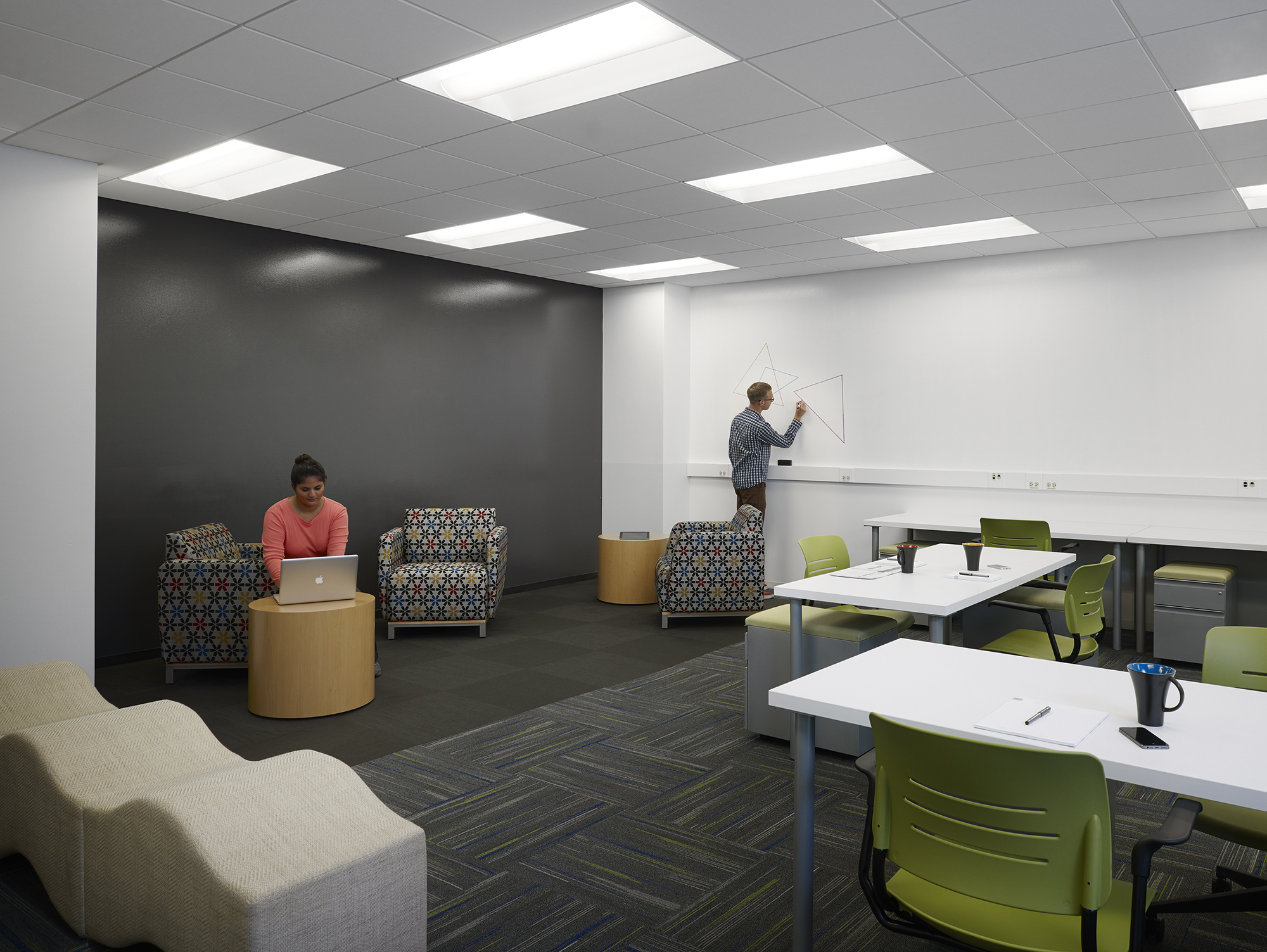 TiLab student collaboration space.